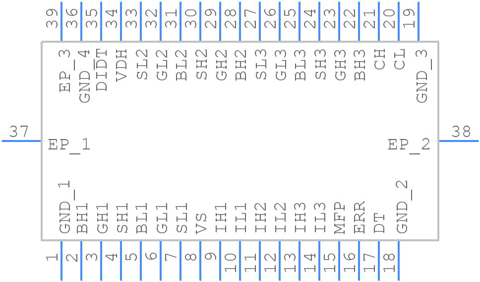 TLE6280GPAUMA2 - Infineon - PCB symbol