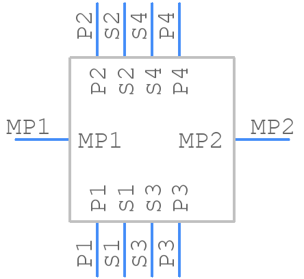 BM25-4P/2-V(53) - Hirose - PCB symbol