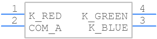 CLVBA-FKA-CC1F1L1BB7R3R3 - CREE LED - PCB symbol