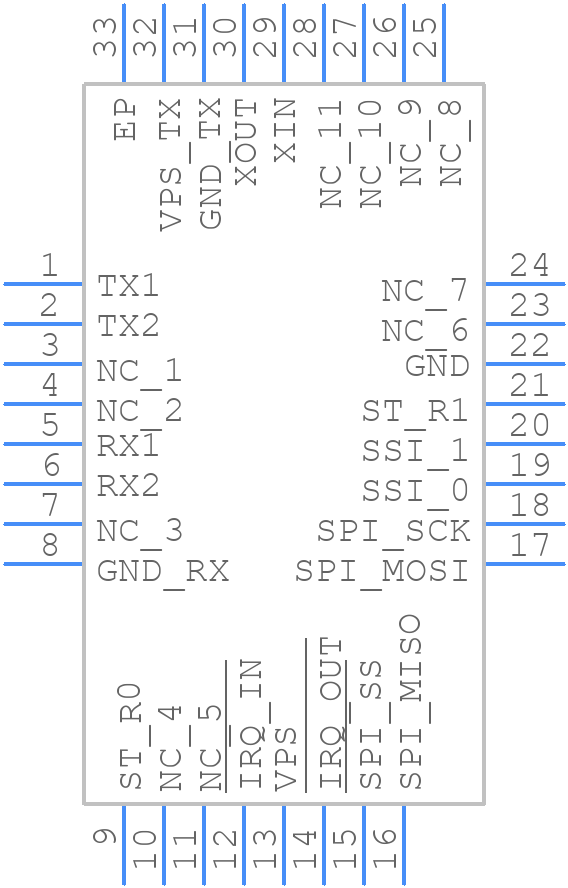 ST95HF-VMD5T - STMicroelectronics - PCB symbol