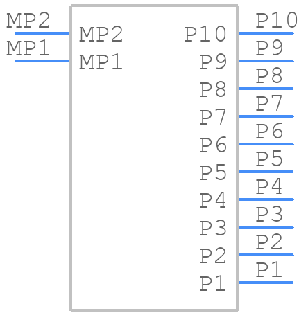 JXD6-0001NL - Yageo Group - PCB symbol