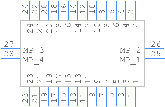 AXE524127 - Panasonic - PCB symbol