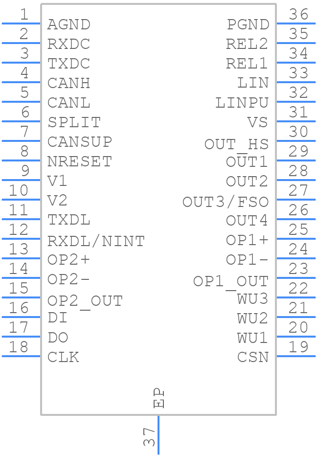 L99PM62XPTR - STMicroelectronics - PCB symbol