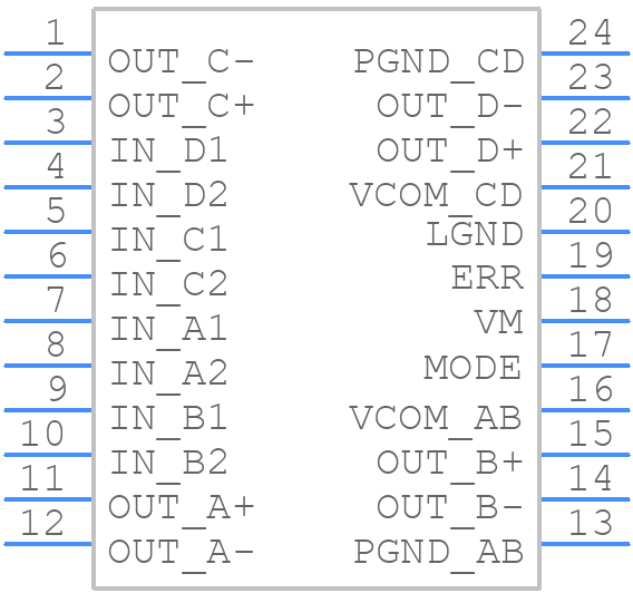 TB67S158NG - Toshiba - PCB symbol