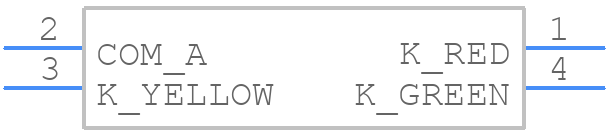 APFA2507LSURKSYKZGKC - Kingbright - PCB symbol