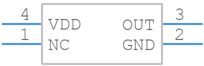 CCHD-950-50-100.000 - Crystek - PCB symbol