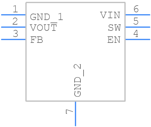 FAN4860UMP5X - onsemi - PCB symbol