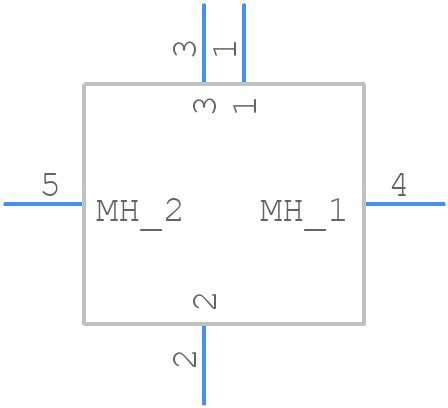 T01-0560-S03 - TE Connectivity - PCB symbol