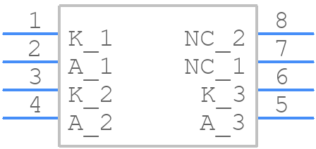 IL300-DEFG-X009T - Vishay - PCB symbol