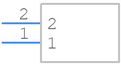 BFC280820209 - Vishay - PCB symbol