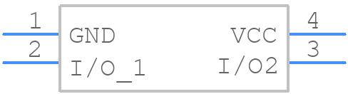 SR05-02CTG - LITTELFUSE - PCB symbol