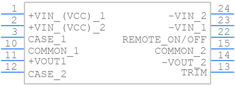 TVN 5-0923WI - Traco Power - PCB symbol