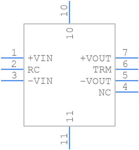 CC10-1203SF-E - TDK Lambda - PCB symbol