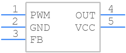 AL5816W5-7 - Diodes Incorporated - PCB symbol