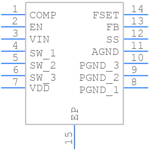 MP3426DL-LF-Z - Monolithic Power Systems (MPS) - PCB symbol