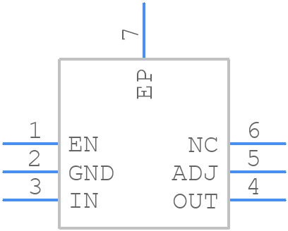 MIC5219-3.3YML TR - Microchip - PCB symbol