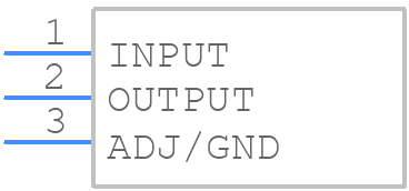 LD1086V-DG - STMicroelectronics - PCB symbol