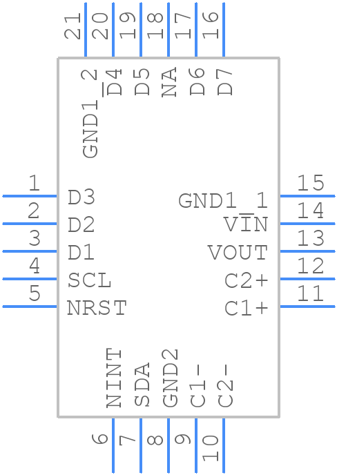 ADP8861ACPZ-R7 - Analog Devices - PCB symbol