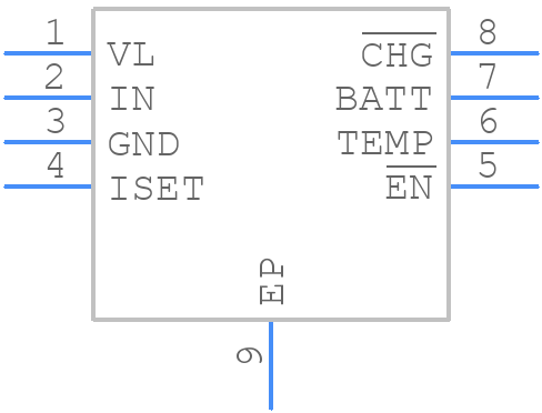 MAX1507ETA+T - Analog Devices - PCB symbol
