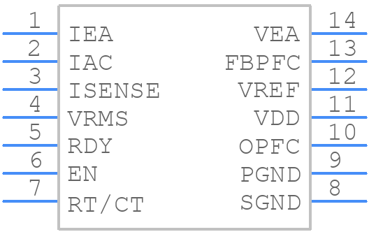 FAN6982MY - onsemi - PCB symbol