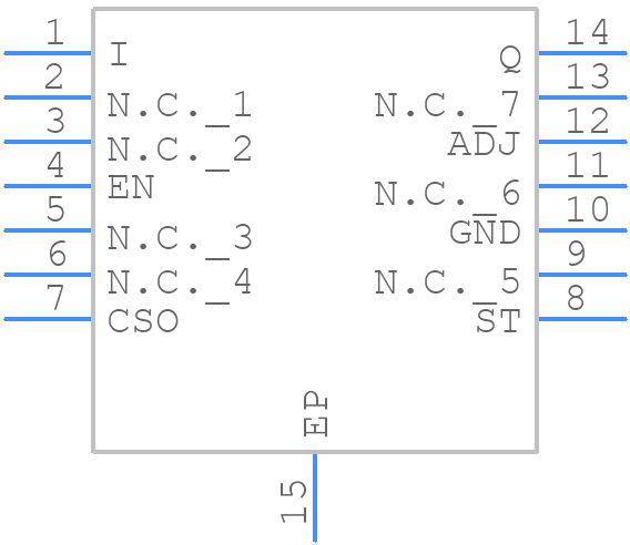TLF42772ELXUMA2 - Infineon - PCB symbol