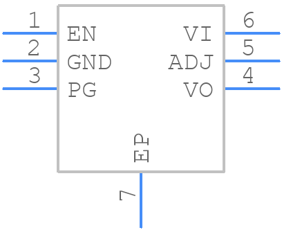 ST1L05BPUR - STMicroelectronics - PCB symbol
