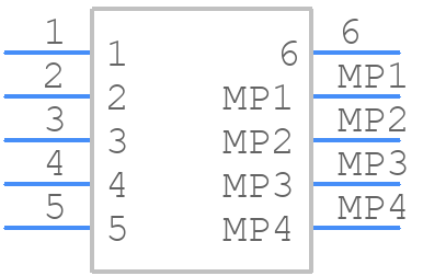 394574 - TE Connectivity - PCB symbol