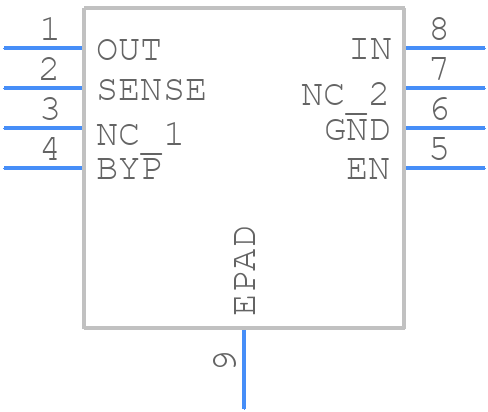 IFX54441EJV33XUMA1 - Infineon - PCB symbol