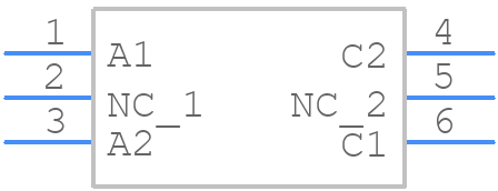 BAT40V-7 - Diodes Incorporated - PCB symbol