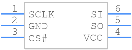 GT20L16S1Y - Genitop - PCB symbol