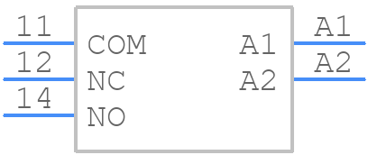 6-1415358-1 - TE Connectivity - PCB symbol