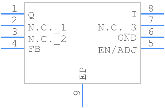 TLE4254EJAXUMA2 - Infineon - PCB symbol