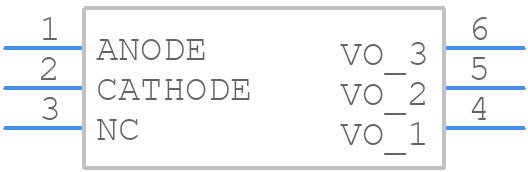 ASSR-1511-501E - Avago Technologies - PCB symbol