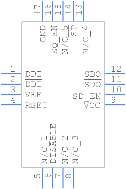 GS6080-INTE3 - SEMTECH - PCB symbol