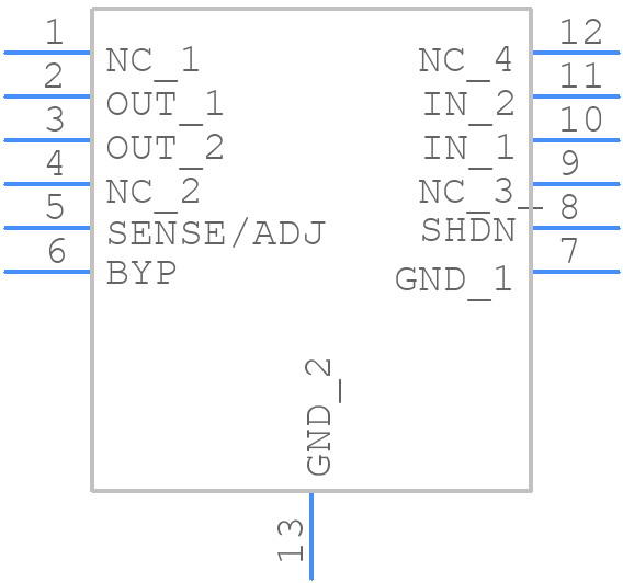 LT1763CDE-3.3#PBF - Analog Devices - PCB symbol