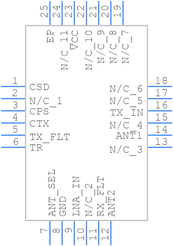 SKY65378-11 - Skyworks - PCB symbol