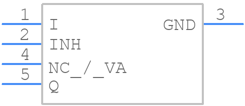 NCV4276CDT33RKG - onsemi - PCB symbol