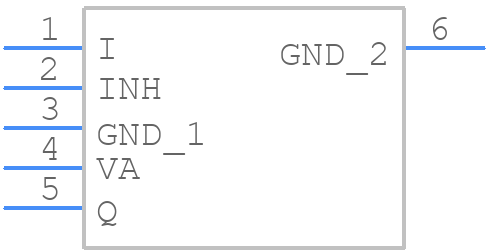 NCV4276CDSADJR4G - onsemi - PCB symbol