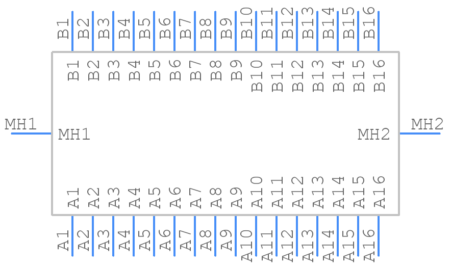 1-1393641-1 - TE Connectivity - PCB symbol