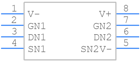 ALD910025SALI - Advanced Linear Devices Inc. - PCB symbol