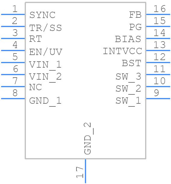 LT8610AEMSE#PBF - Analog Devices - PCB symbol