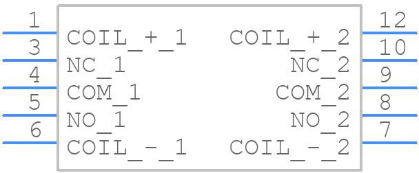 TXS2SA-L2-3V - Panasonic - PCB symbol
