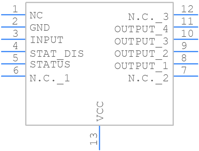 VN5E050JTR-E - STMicroelectronics - PCB symbol