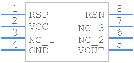 LMP8480MME-T/NOPB - Texas Instruments - PCB symbol