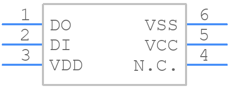 IN-PI556FCH - Inolux - PCB symbol