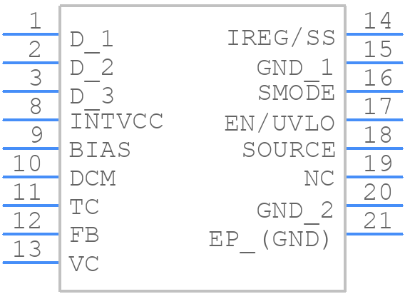 LT8315EFE#PBF - Analog Devices - PCB symbol