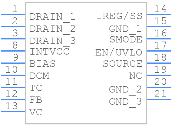 LT8315EFE#PBF - Analog Devices - PCB symbol