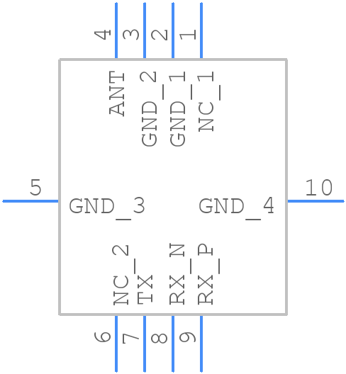LFD21891MMF3D931 - Murata Electronics - PCB symbol