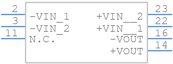 JCJ1012S2V5 - XP POWER - PCB symbol