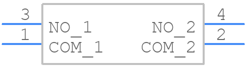 NDA02V - Apem - PCB symbol